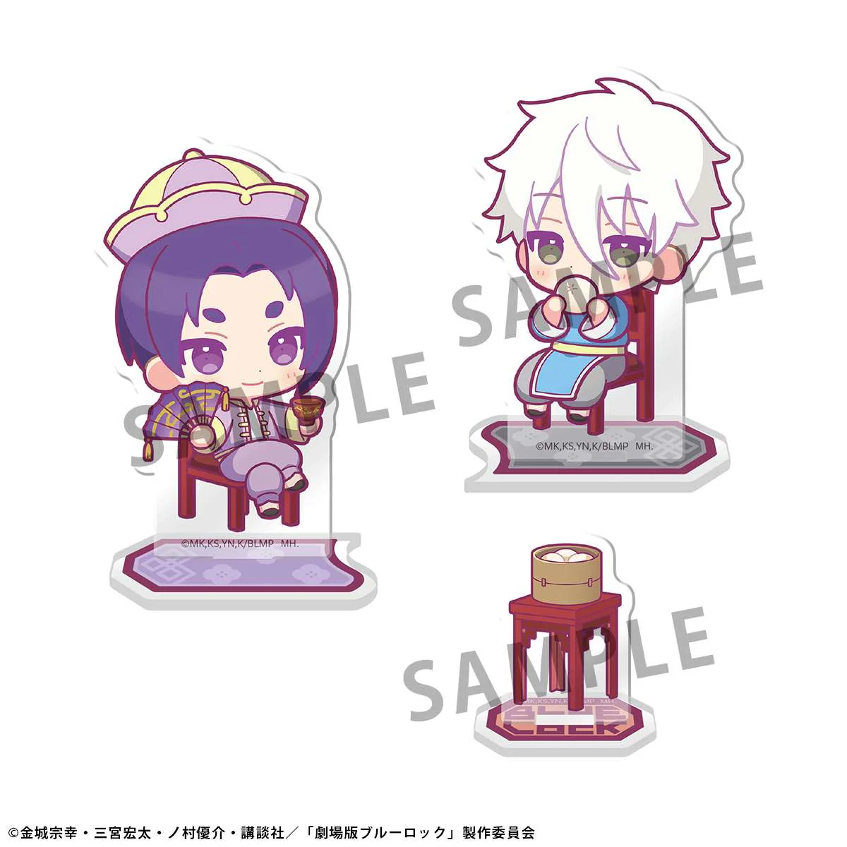 Acrylic Stand Buddycolle: BLUE LOCK - EPISODE NAGI - Panda & Dim Sum ver. - Image 9