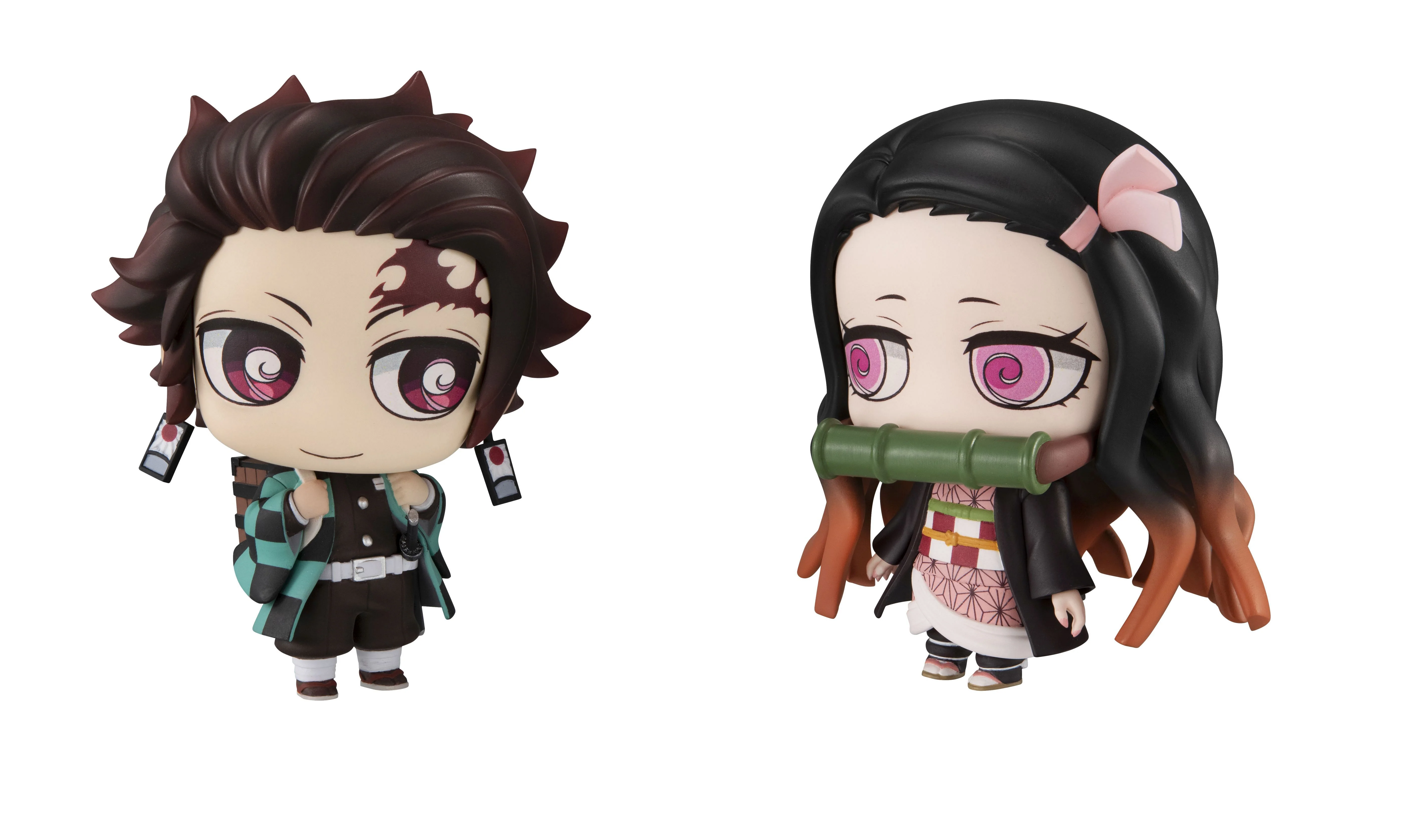 ChimiMega Buddy Series!: Demon Slayer: Kimetsu no Yaiba - Tanjiro Kamado & Nezuko Kamado Close Siblings Set (Resale) - Image 3