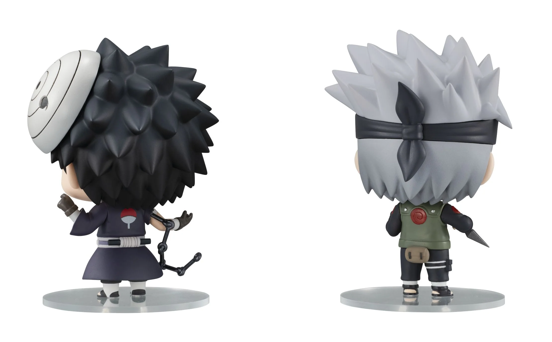 ChimiMega Buddy Series!: Naruto Shippuden - Kakashi Hatake & Uchiha Obito Shinobi World War Set - Image 4
