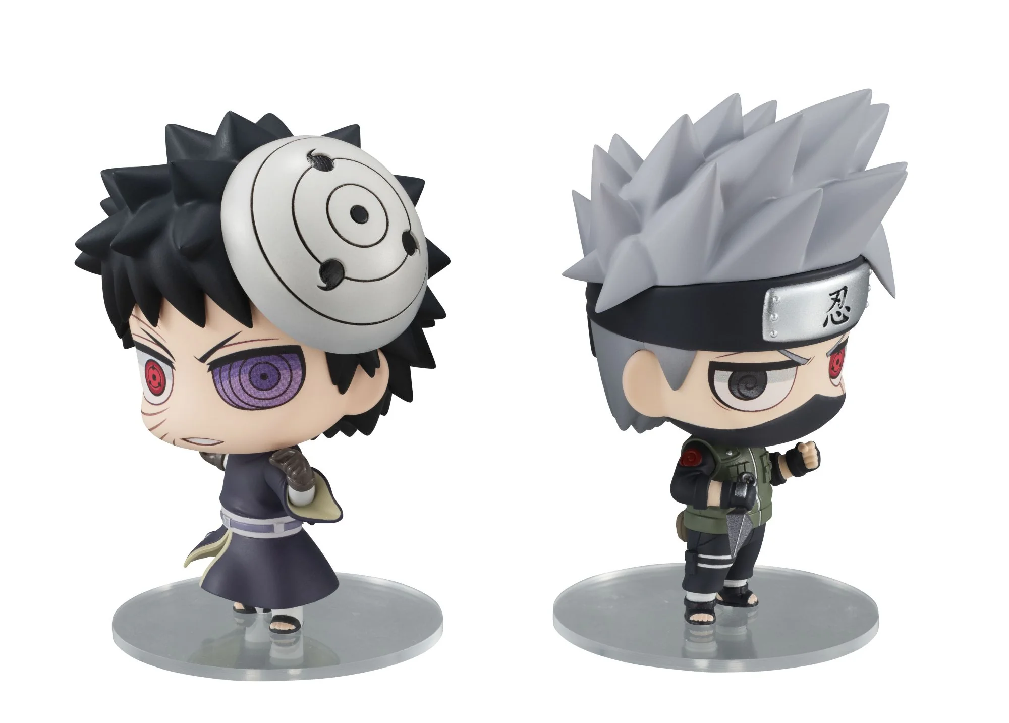 ChimiMega Buddy Series!: Naruto Shippuden - Kakashi Hatake & Uchiha Obito Shinobi World War Set - Image 5