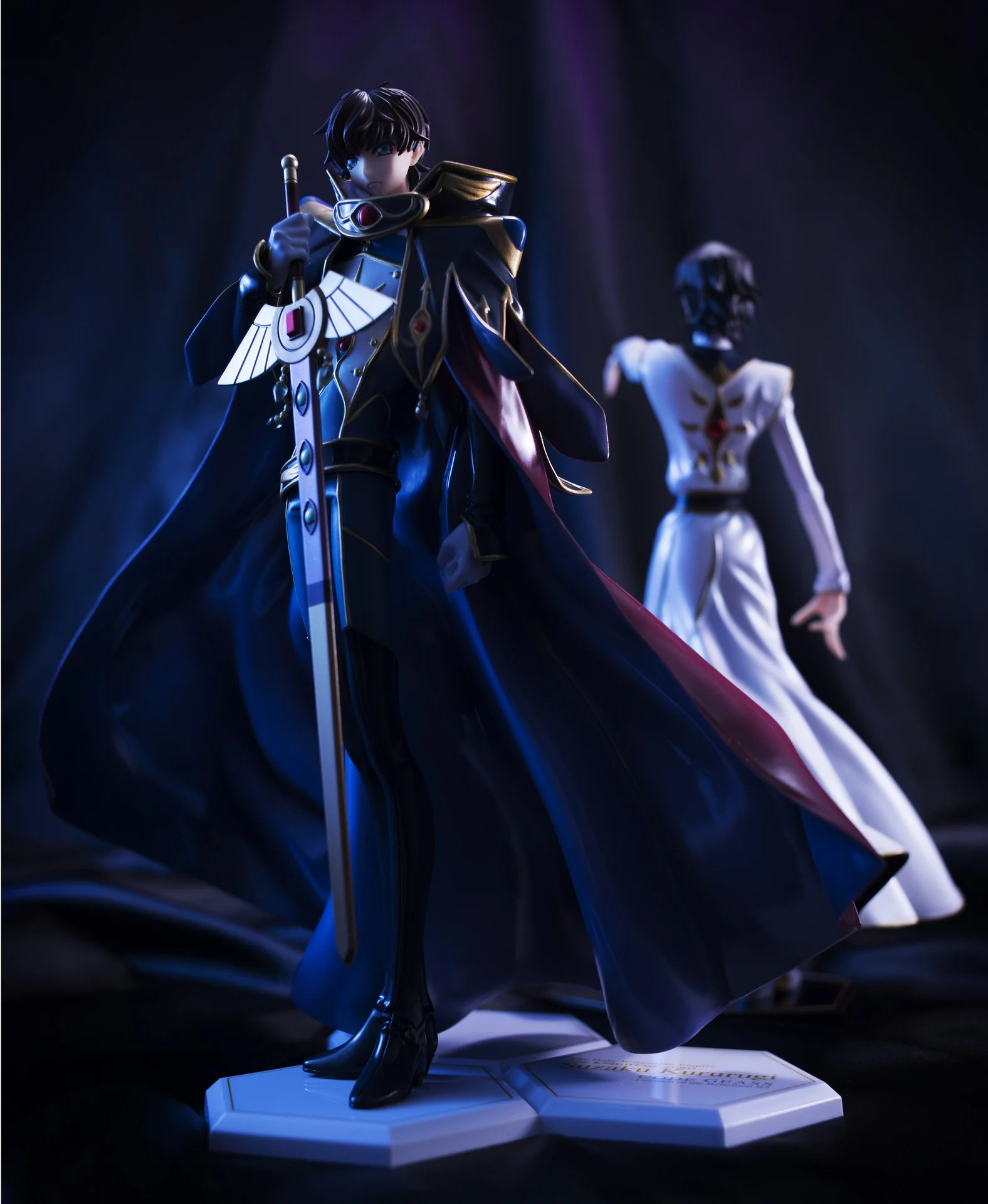 Code Geass Lelouch of the Rebellion R2 Lelouch vi Britannia & Alpha x Omega Series Suzaku Kururugi Knight of Zero Set Merchandise (includes special item) - Image 4