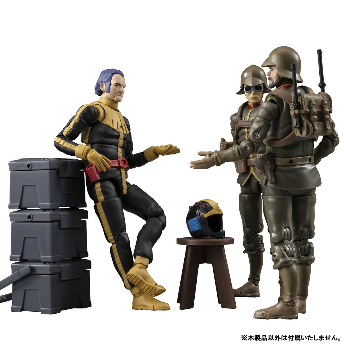 G.M.G. COLLECTION 15 Mobile Suit Gundam: Zeon Forces - Black Tri-Stars Mash Normal Suit Ver. - Image 7