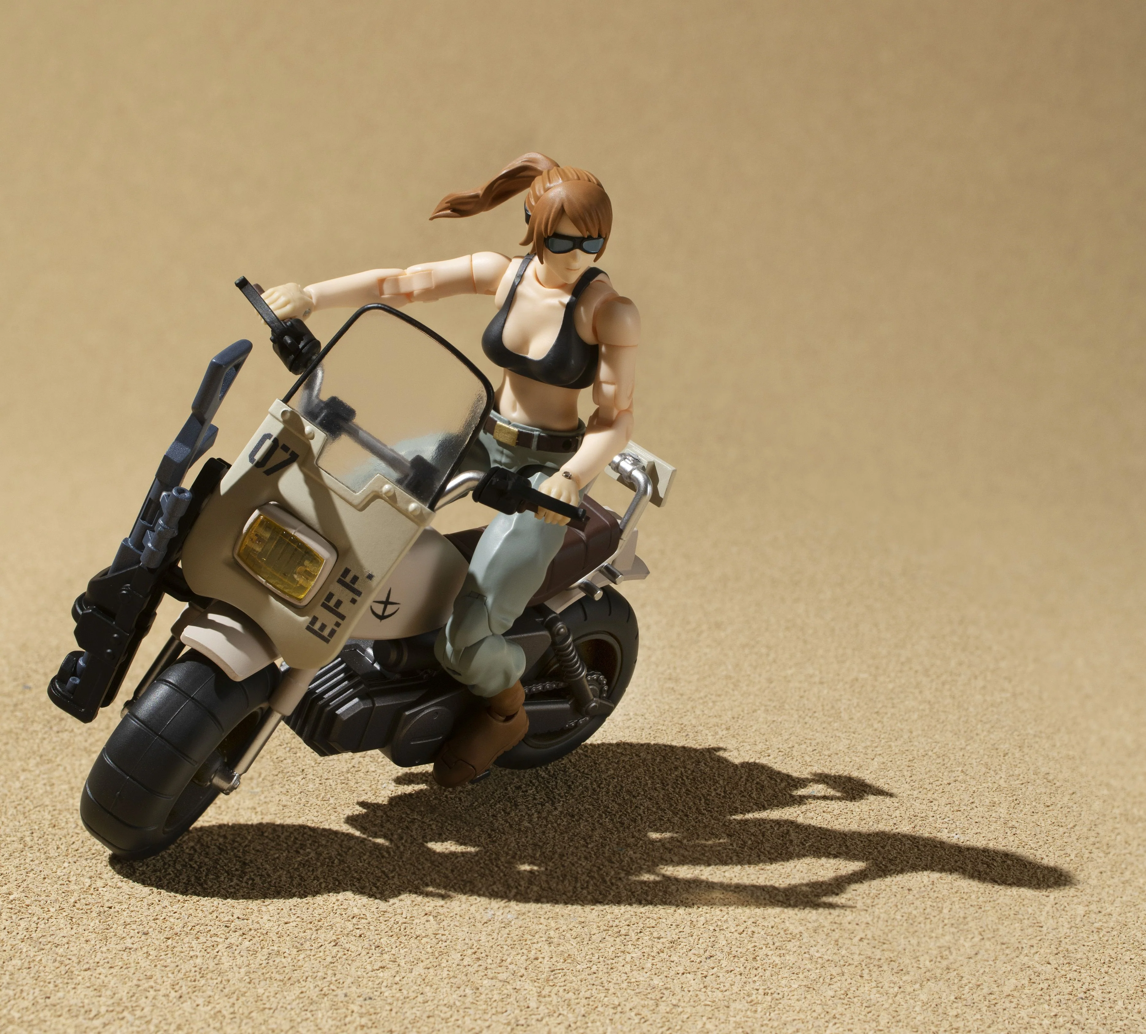 G.M.G. (Gundam Military Generation): Mobile Suit Gundam: The 08th MS Team - Earth Federation Forces V-SP09: Standard Infantry & Federation Bike - Image 3