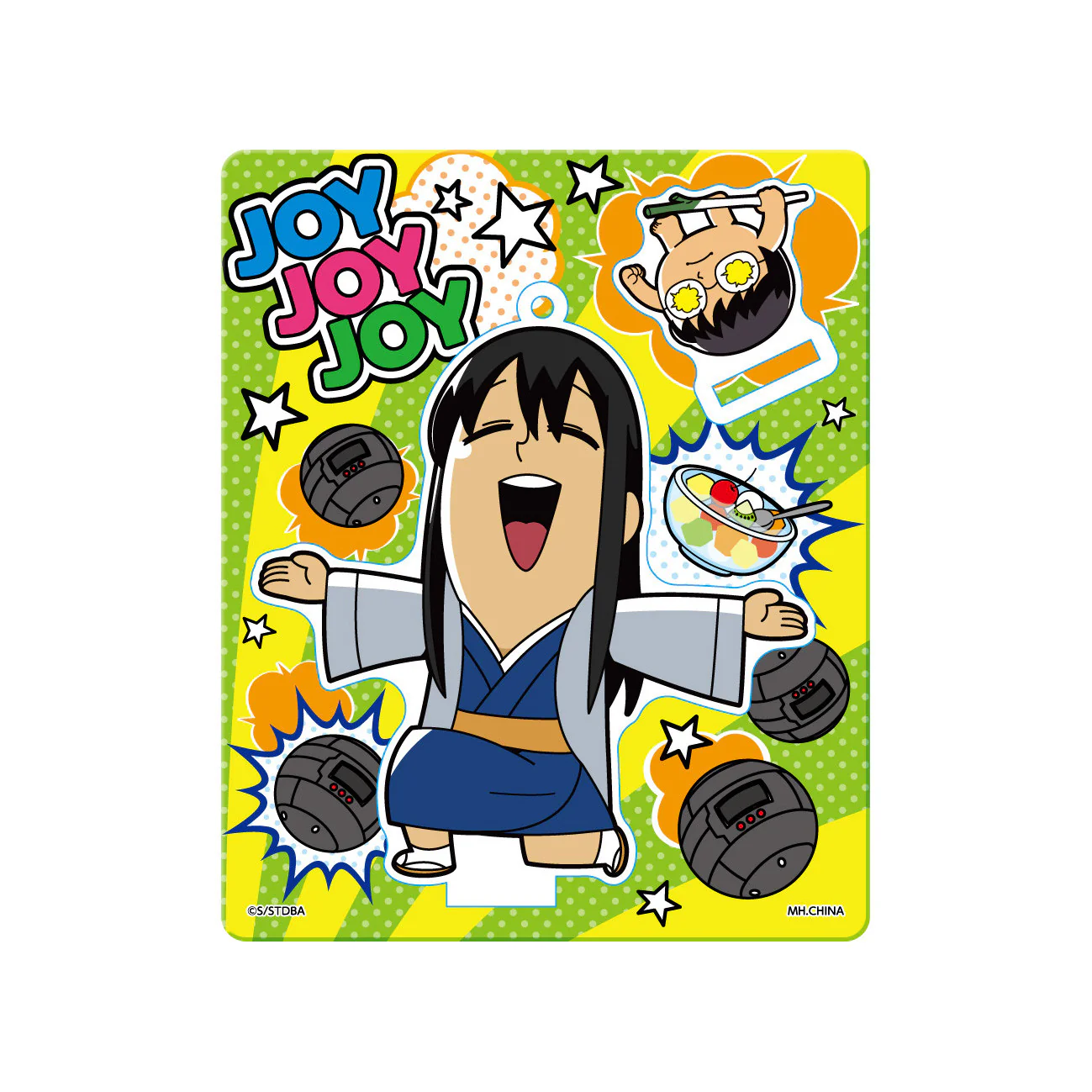 Gintama x Ookawa Bukubu Oshanti Acrylic Mascot - Image 6