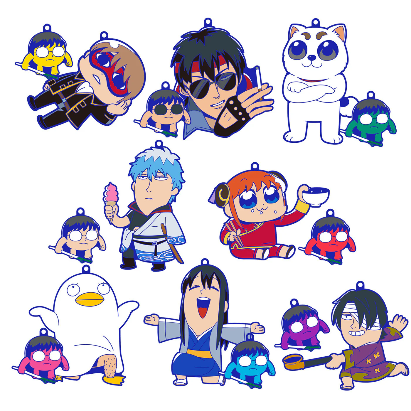 Gintama x Ookawa Bukubu Oshanti Rubber Mascot - Image 10