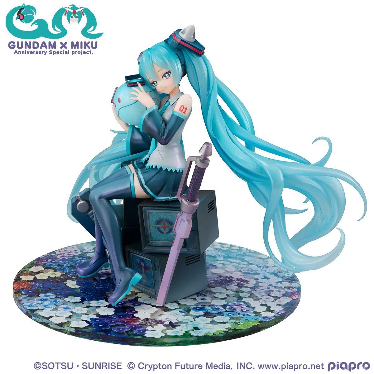 Lucrea: Gundam 45th Anniversary x Hatsune Miku - Hatsune Miku x 00 Gundam - Image 3