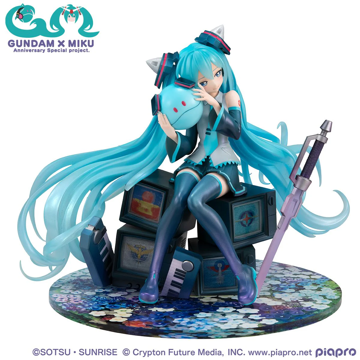 Lucrea: Gundam 45th Anniversary x Hatsune Miku - Hatsune Miku x 00 Gundam - Image 4