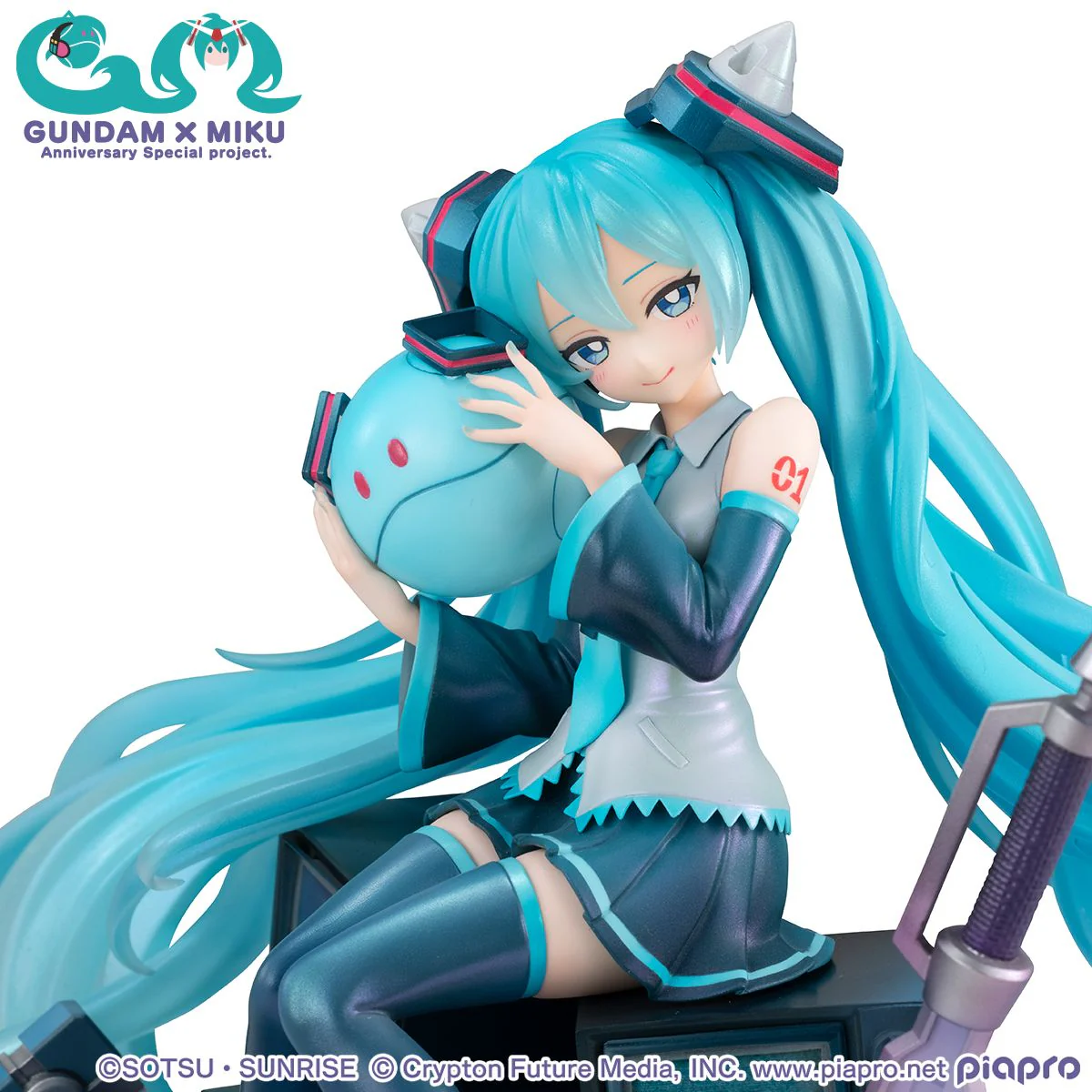 Lucrea: Gundam 45th Anniversary x Hatsune Miku - Hatsune Miku x 00 Gundam - Image 8