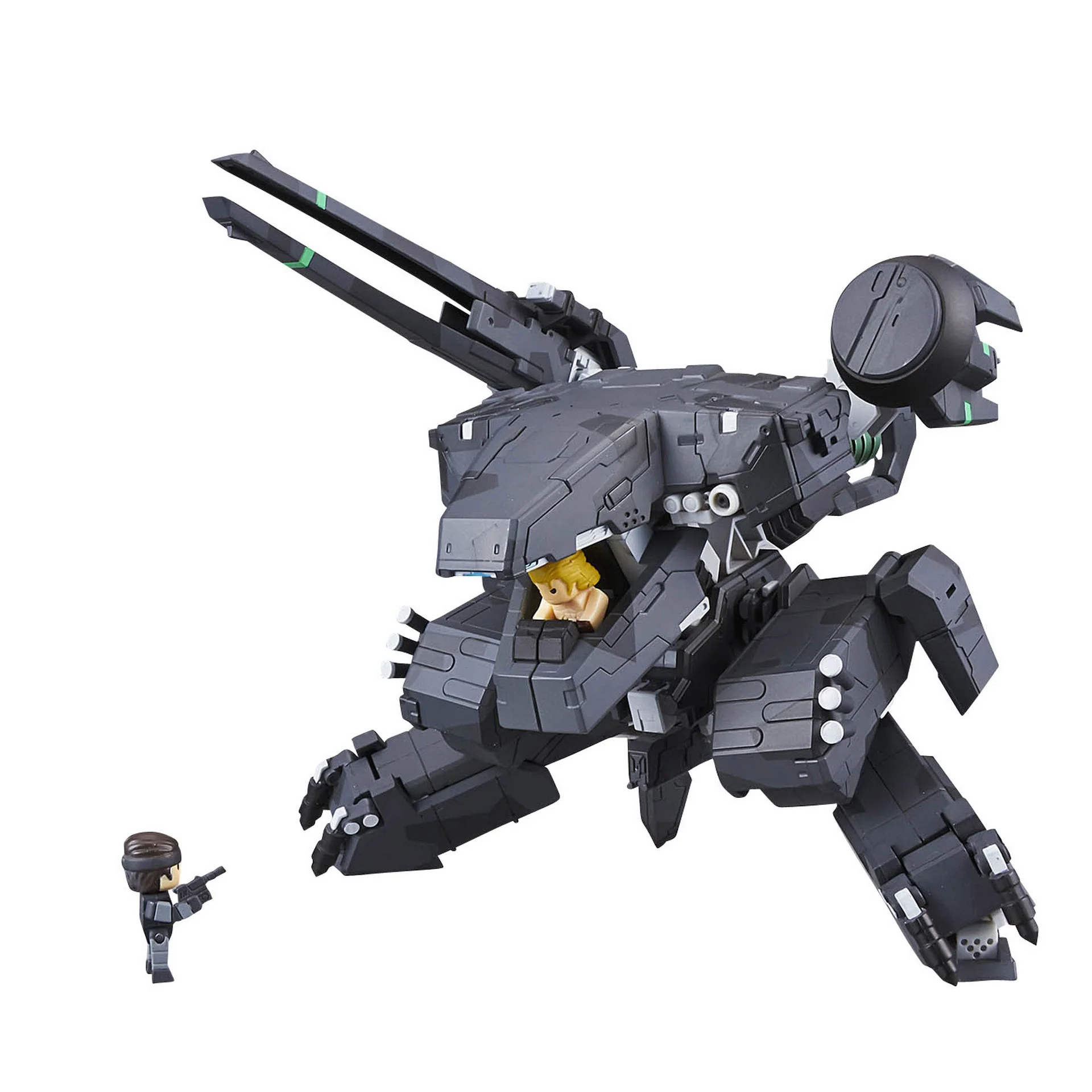 Metal Gear Solid Metal Gear REX (Black. Ver) Miyazawa Mokei limited distribution - Image 3