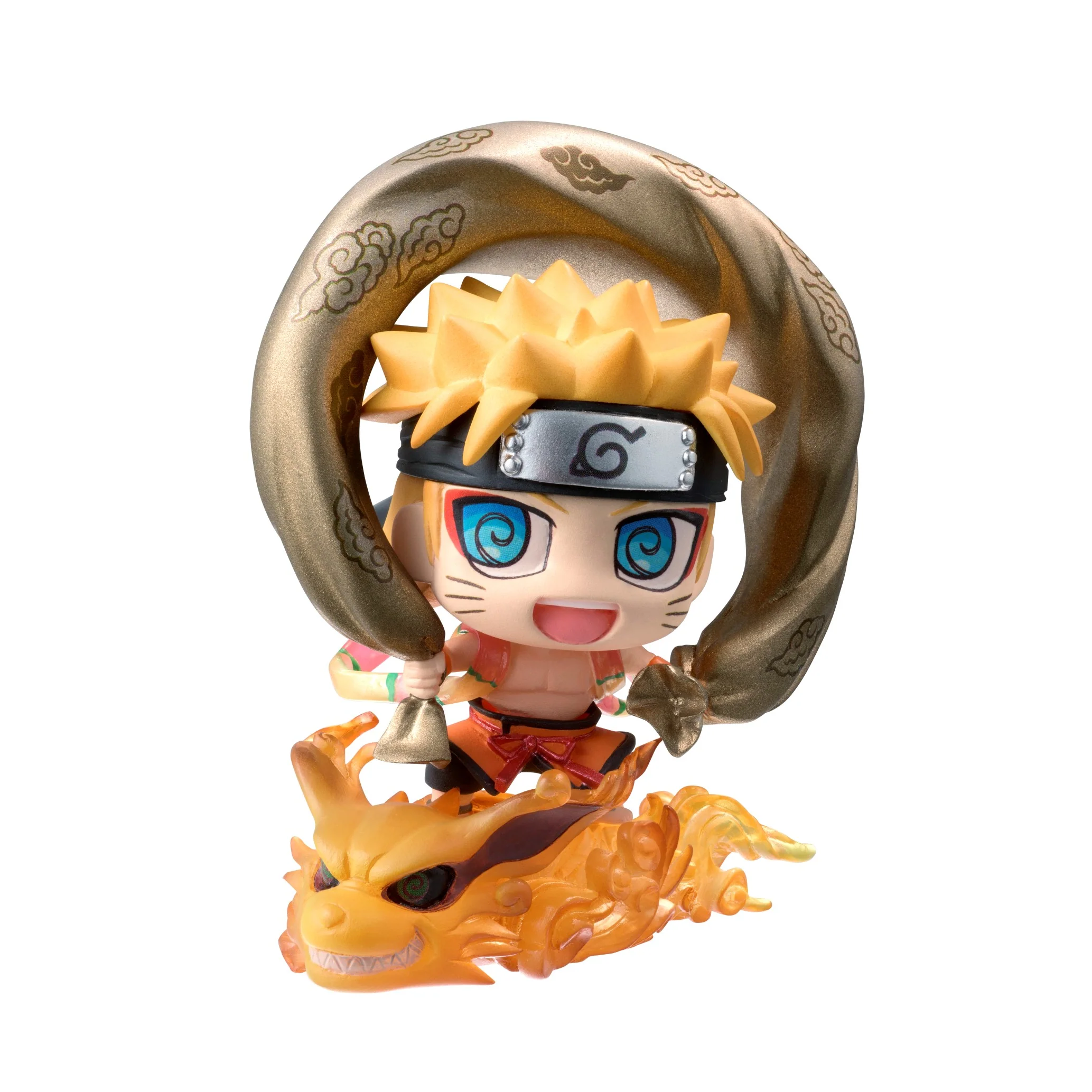 Petit Chara Land: Naruto Shippuden Fujin Naruto Uzumaki & Raijin Sasuke Uchiha Set - Image 3