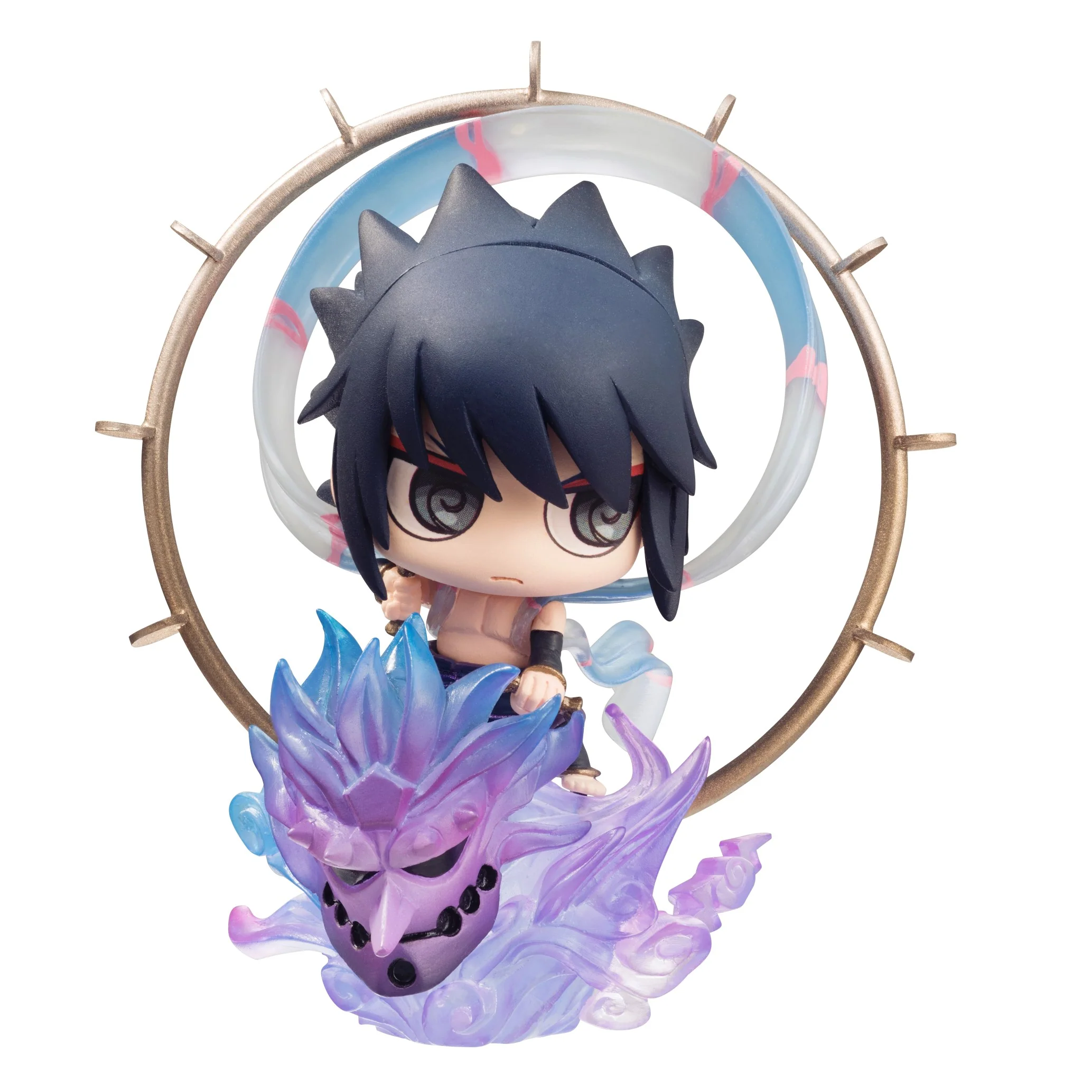 Petit Chara Land: Naruto Shippuden Fujin Naruto Uzumaki & Raijin Sasuke Uchiha Set - Image 5