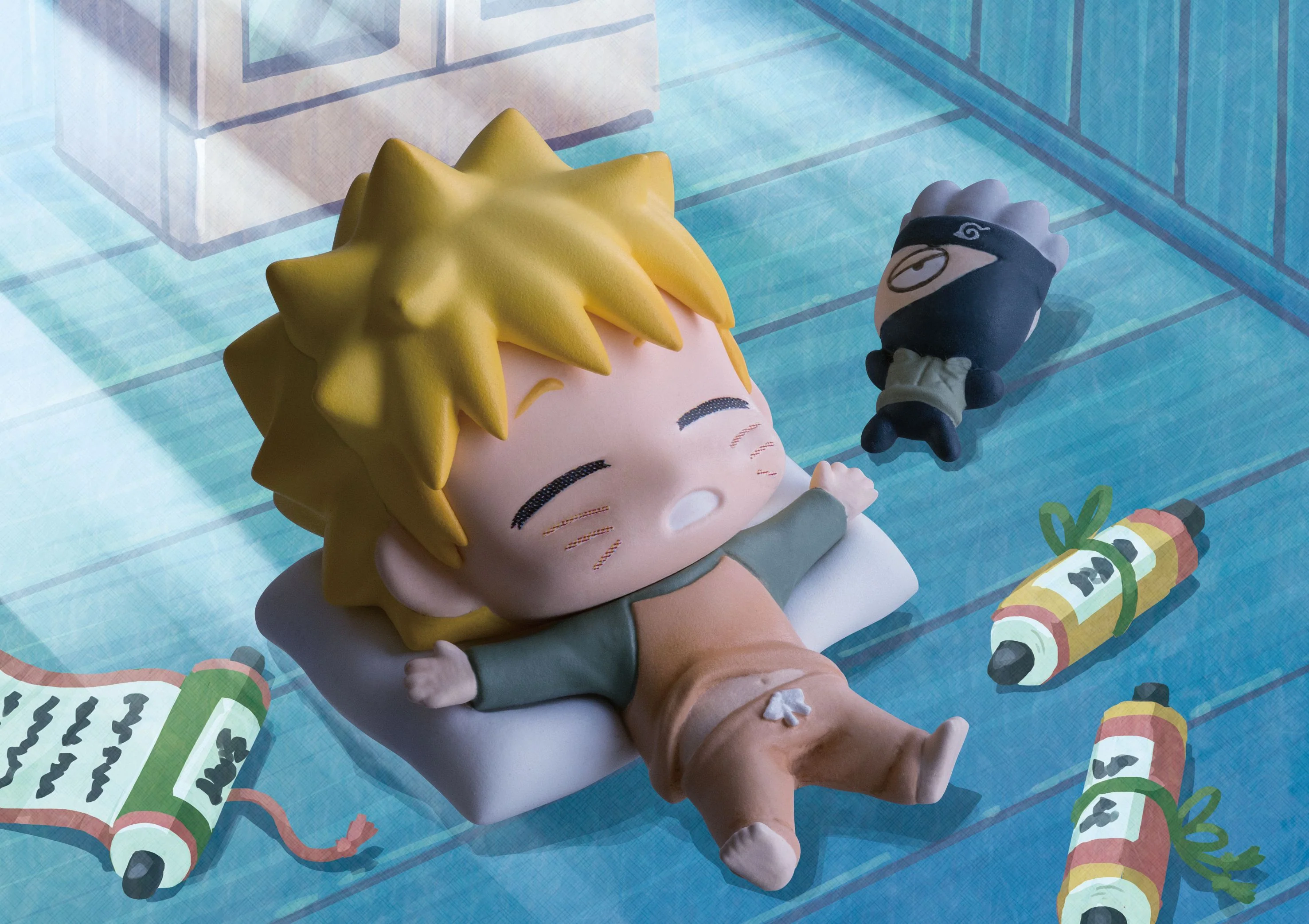 Petit Chara Land!: Naruto Shippuden - Kakashi Hatake Special Set with Naruto - Image 7