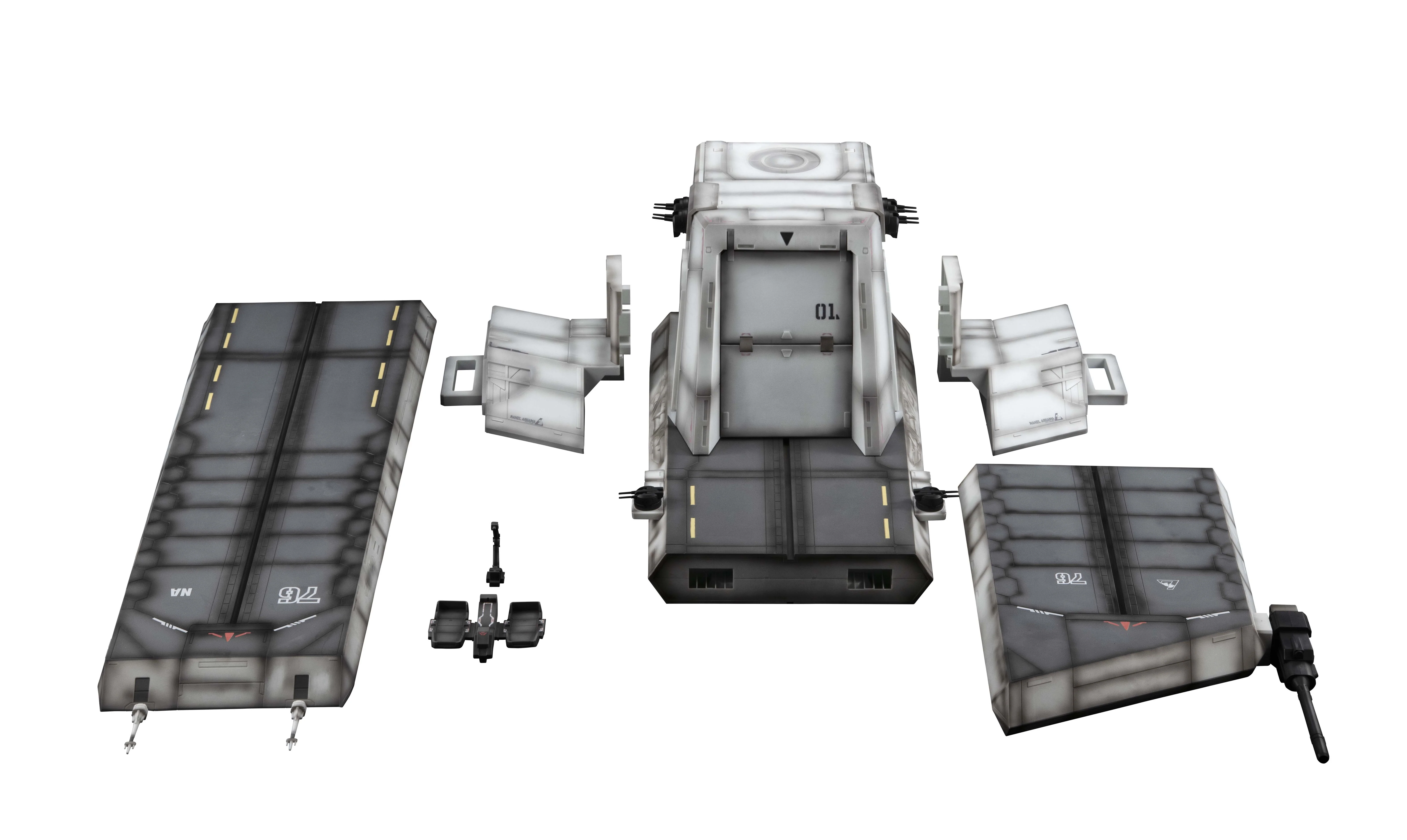 Realistic Model Series: Mobile Suit Gundam Unicorn - 1/144 HG Nahel Argama Catapult Deck (UC Ver.) - Image 7