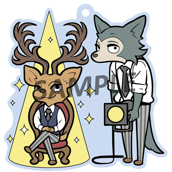 Rubber Mascots Buddy-Colle: BEASTARS - Image 3