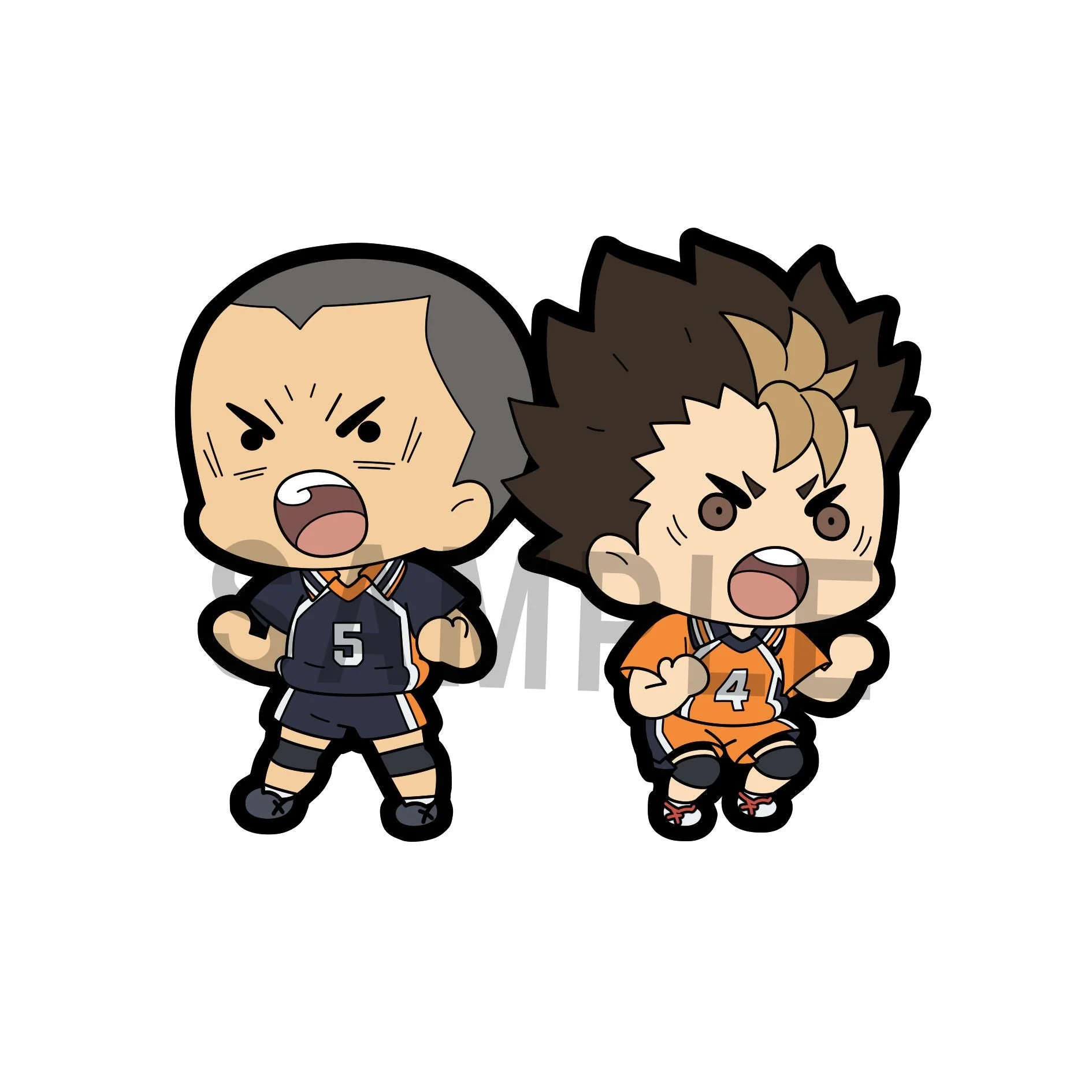 Rubber Mascots Buddycolle: Haikyu!! (Repeat) - Image 3