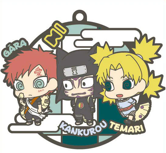 Rubber Mascots Buddy-Colle Naruto Shippuden: Three Man Squad Edition - Image 5