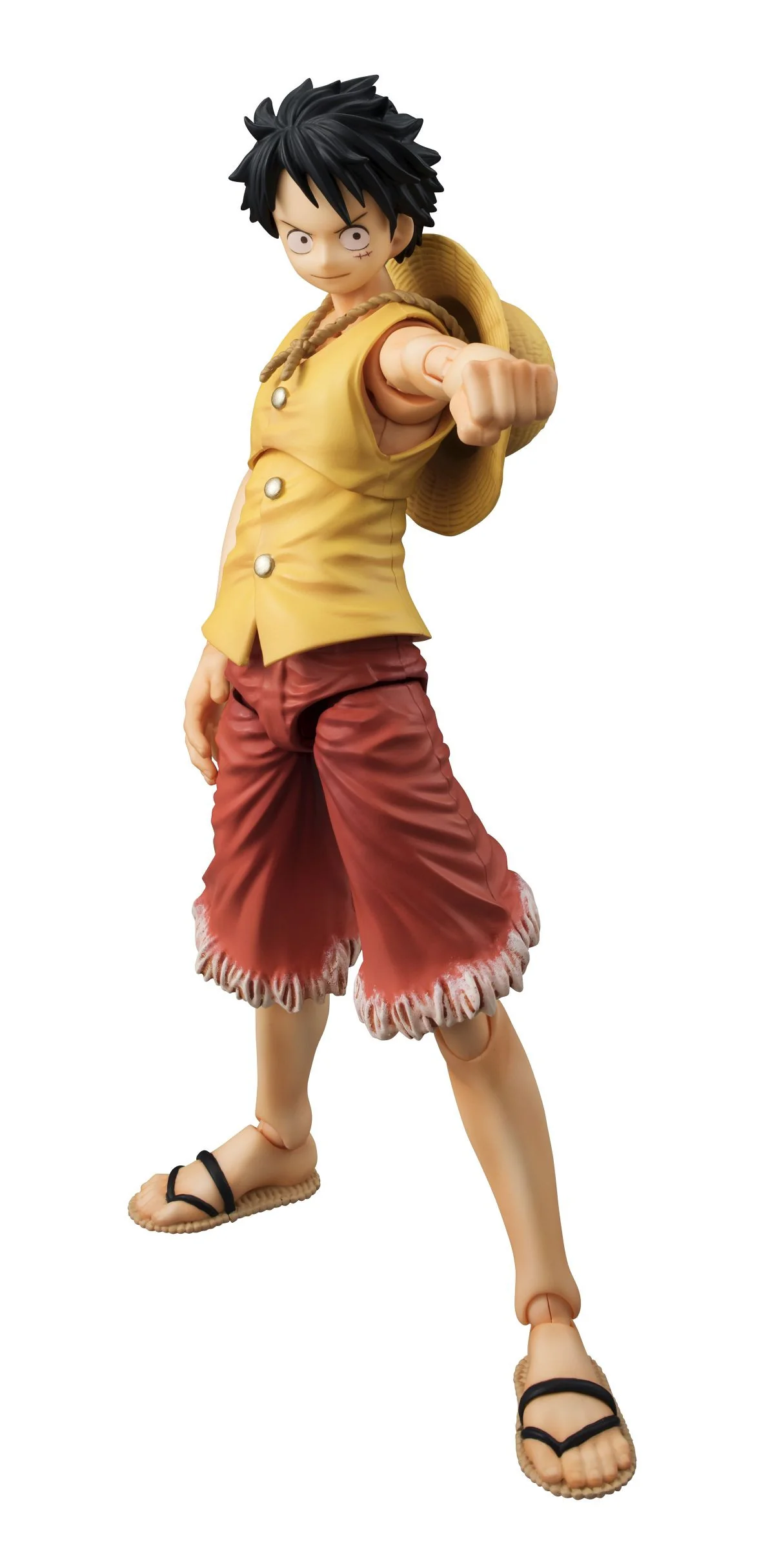 Variable Action Heroes: ONE PIECE Monkey D. Luffy PAST BLUE (Yellow Ver.) - Image 4