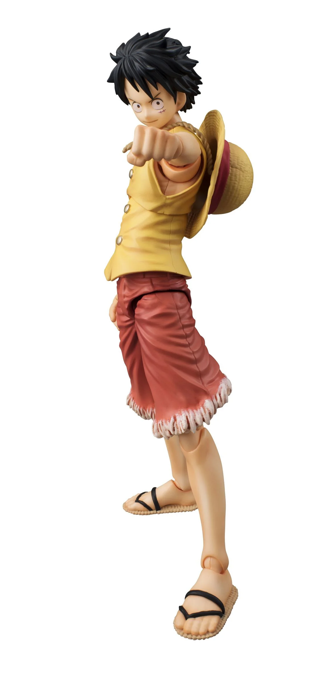 Variable Action Heroes: ONE PIECE Monkey D. Luffy PAST BLUE (Yellow Ver.) - Image 5