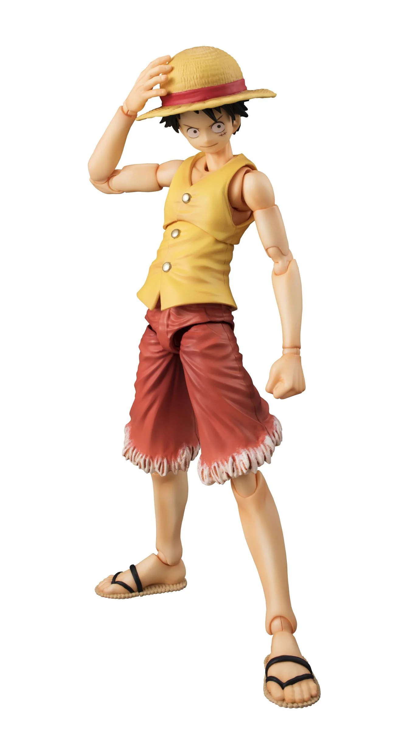 Variable Action Heroes: ONE PIECE Monkey D. Luffy PAST BLUE (Yellow Ver.) - Image 6
