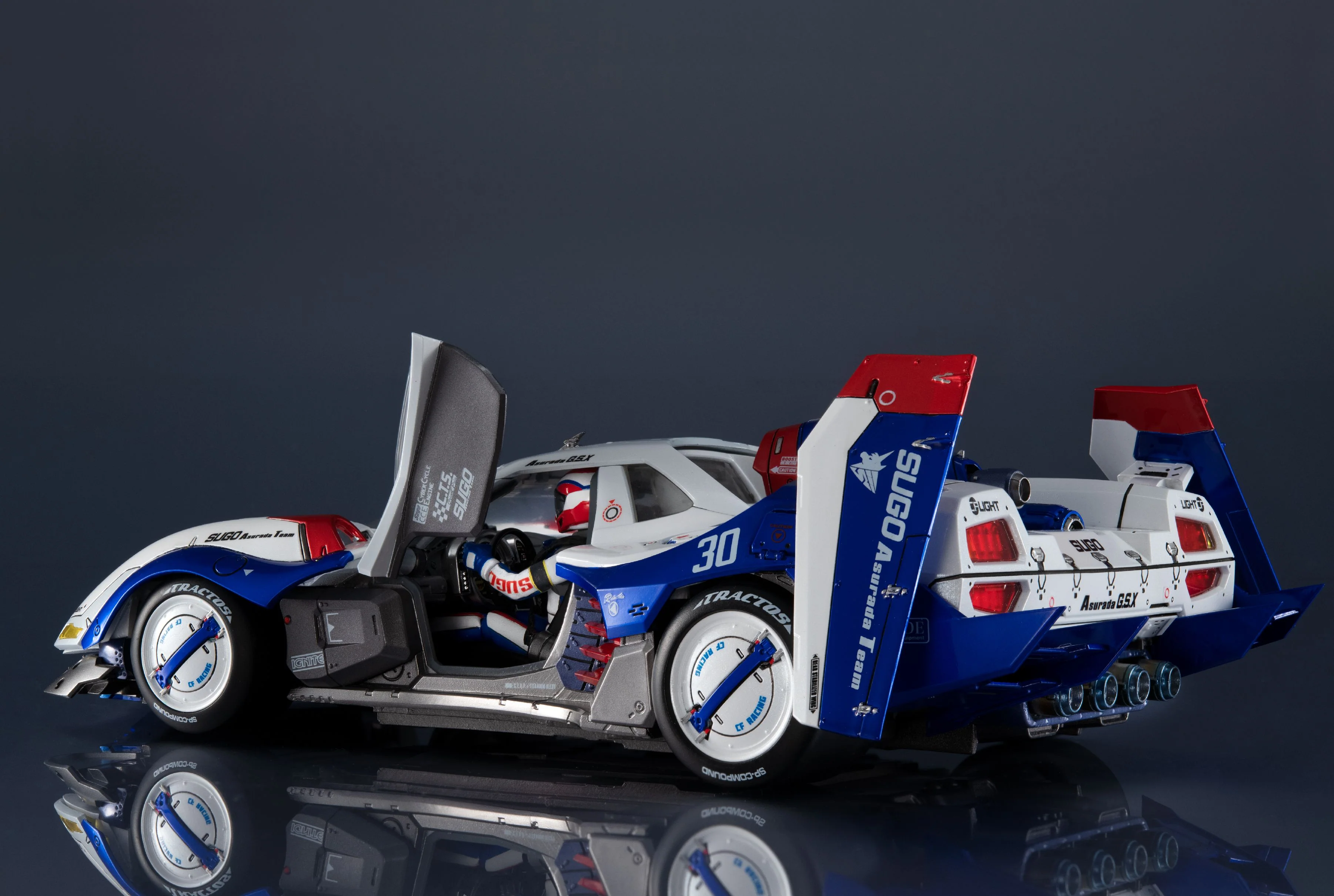 Variable Action Hi-SPEC UNITED: Future GPX Cyber Formula - Asurada G.S.X - Image 11
