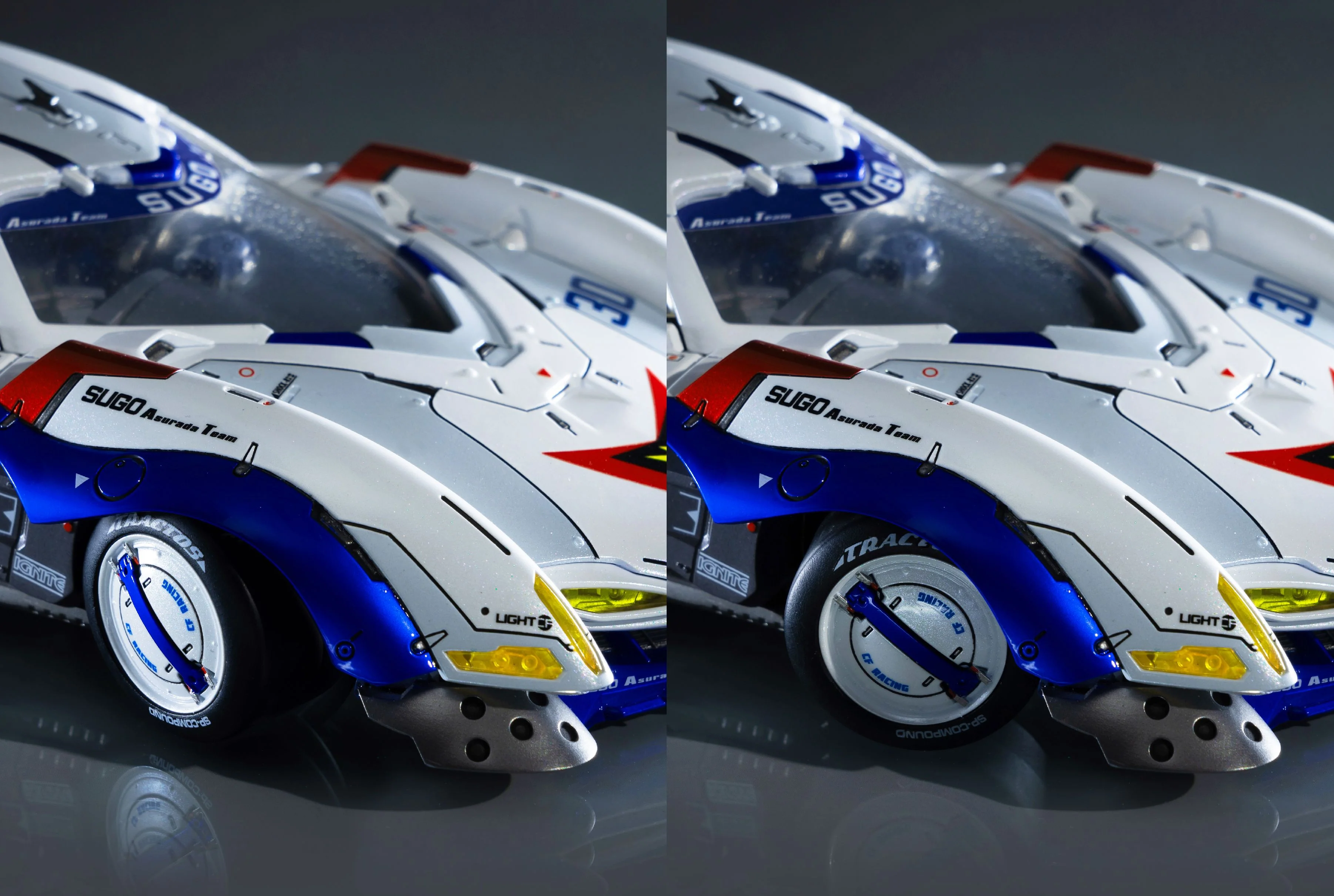 Variable Action Hi-SPEC UNITED: Future GPX Cyber Formula - Asurada G.S.X - Image 21