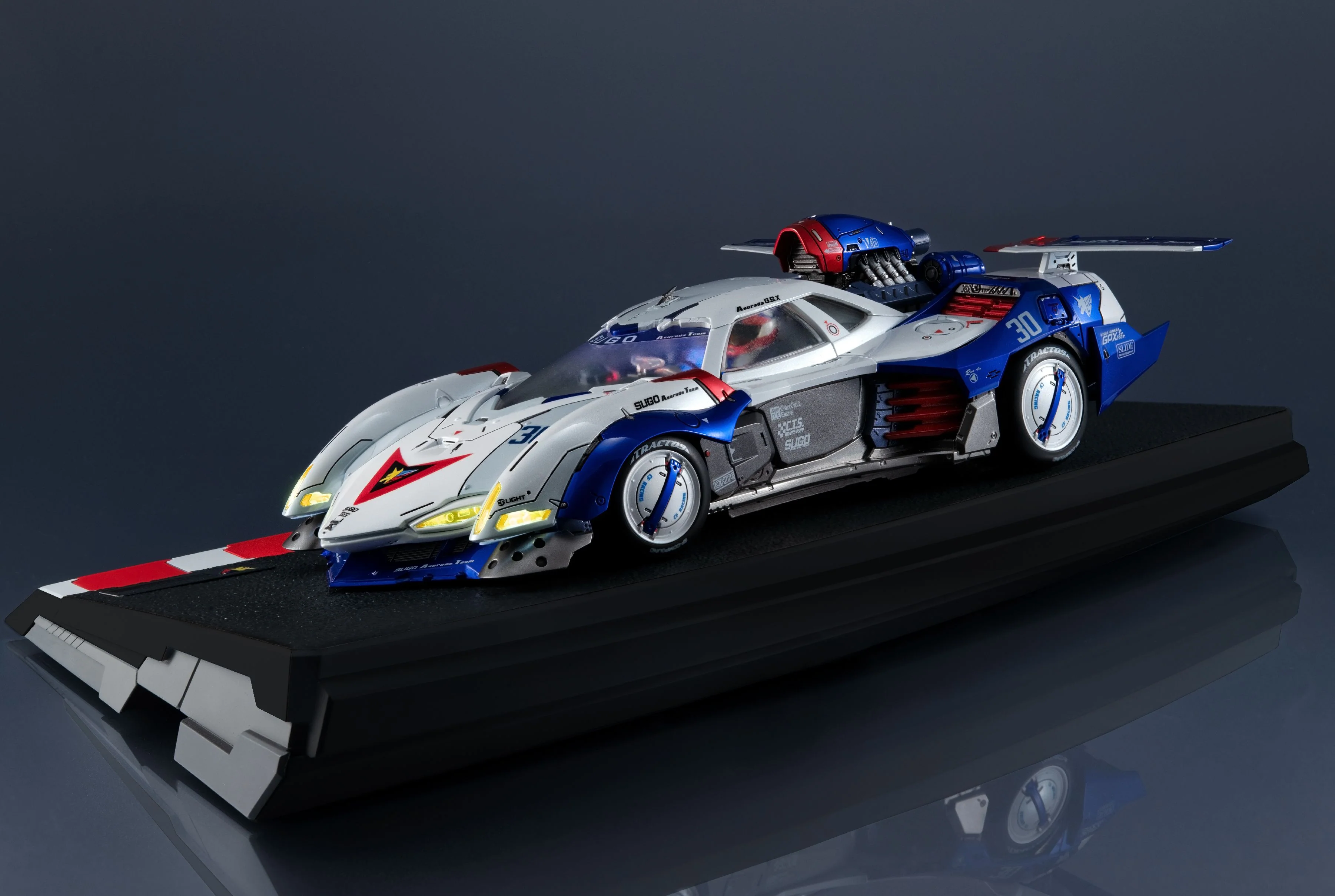 Variable Action Hi-SPEC UNITED: Future GPX Cyber Formula - Asurada G.S.X - Image 3