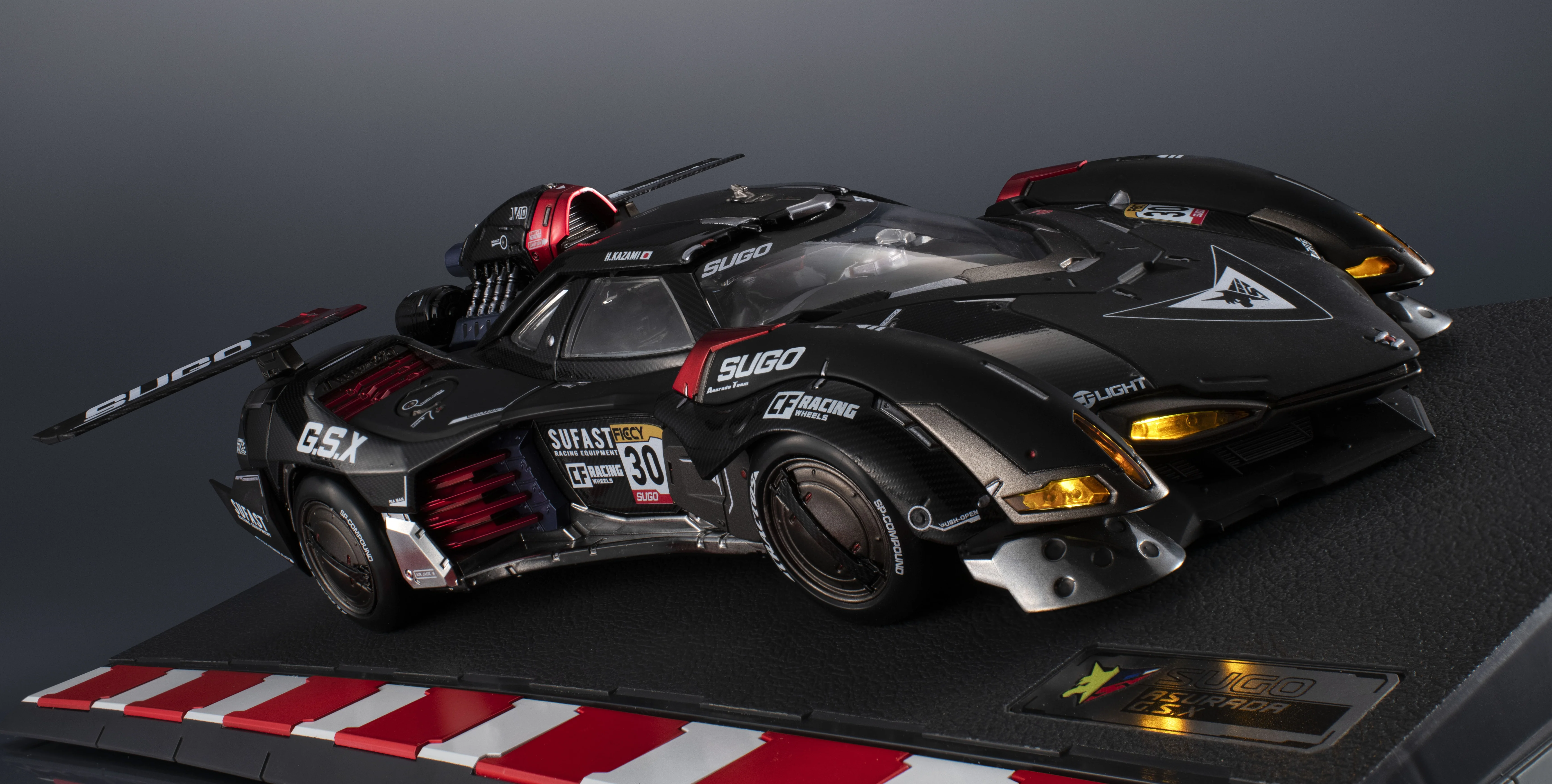 Variable Action Hi-SPEC UNITED: Future GPX Cyber Formula - Asurada G.S.X RS SIREN - Image 20