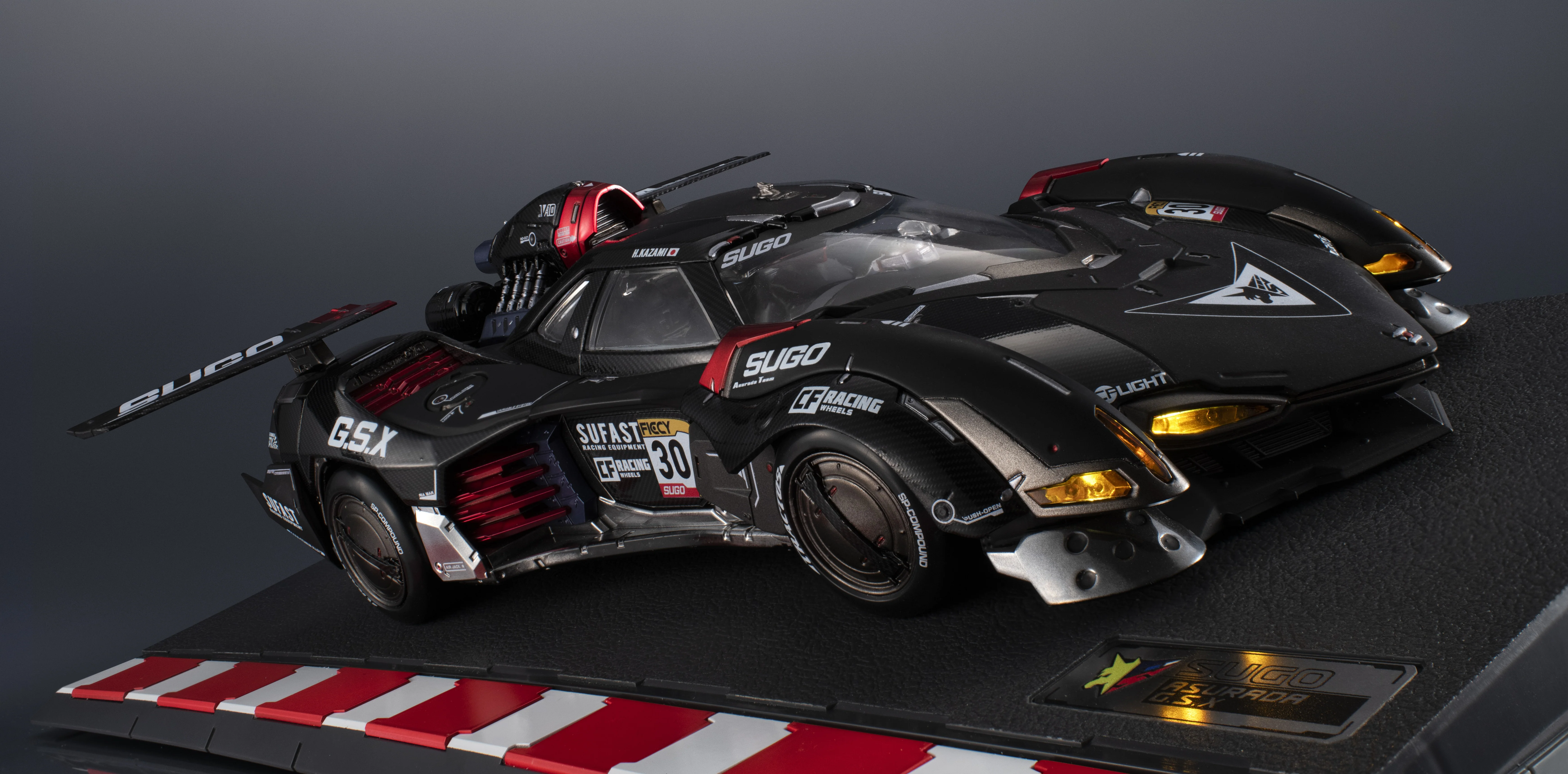 Variable Action Hi-SPEC UNITED: Future GPX Cyber Formula - Asurada G.S.X RS SIREN - Image 4