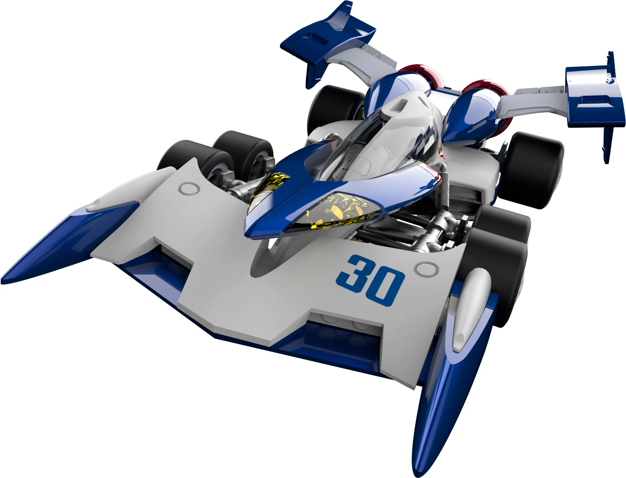 Variable Action Kit: Future GPX Cyber Formula - Super Asurada-01 - Image 4